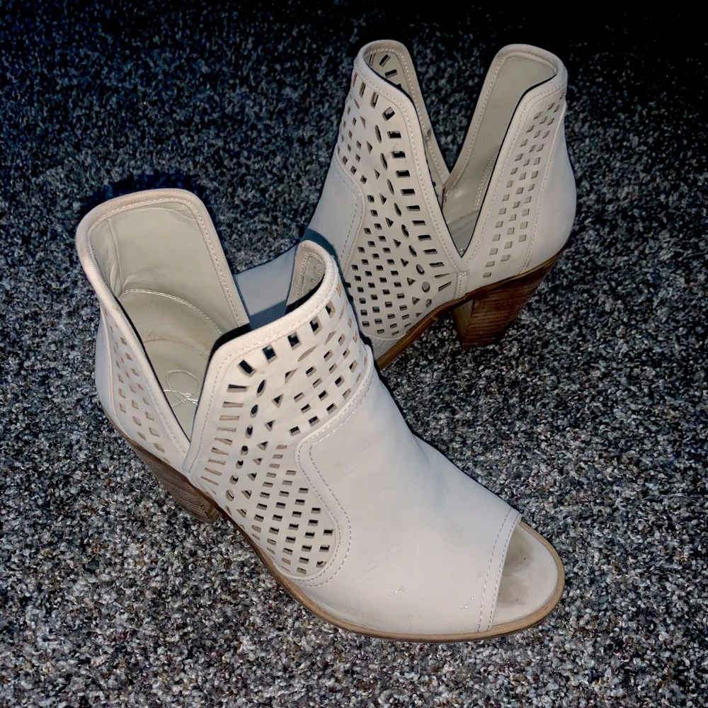 Jessica Simpson bootie heels